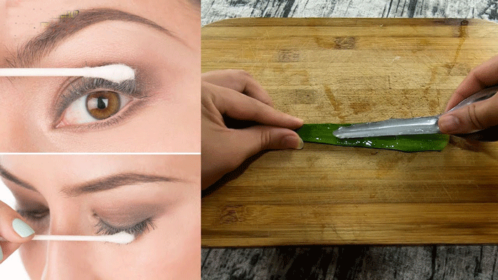 cách làm dài mi bằng nha đam nguyên chất