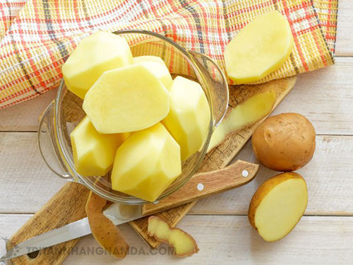 Hướng dẫn cách trị nám da bằng khoai tây