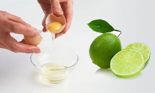 cách trị nám da bằng lòng trắng trứng gà và chanh