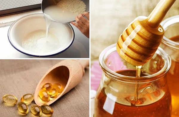 cách trị nám da bằng nước vo gạo và mật ong vitamin e
